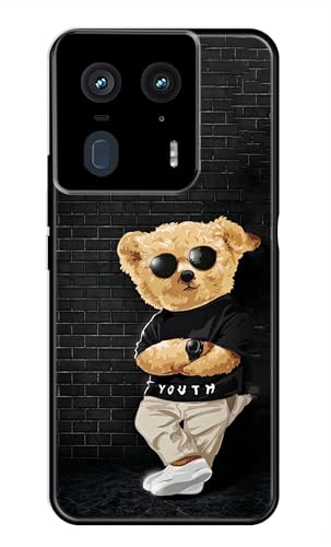 Image of Metal TPU Printed Back Cover for Motorola Edge 50 Ultra (Cartoon Panda) 360 Degree Protection | Camera Protection -25092024(AH)