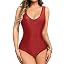V-neck Red