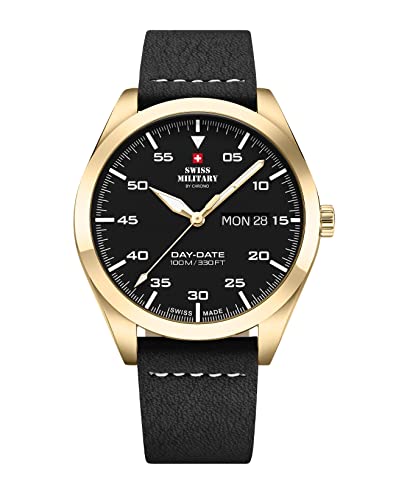 Montre Homme Swiss Military à quartz or, l'excellence du savoir-faire suisse