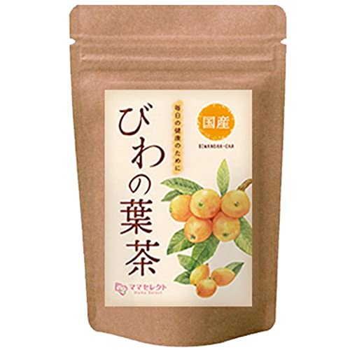 びわの葉茶 国産 ティーバッグ 3g×30包 健康茶 ノンカフェイン 無添加 お茶 ママセレクト