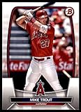 2023 Bowman #89 Mike Trout Los Angeles Angels MLB Baseball Card NM-MT