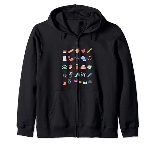 School Nurse Alphabet ABC CNA RN Nursing Appreciation Sweat à Capuche