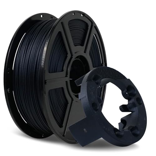 Image of FLASHFORGE Carbon Fiber PLA Filament 1.75mm Midnight Blue, Reinforced 3D Printer Filament 1kg, Lightweight & High-Strength PLA-CF Filament, Strong & Easy to Print