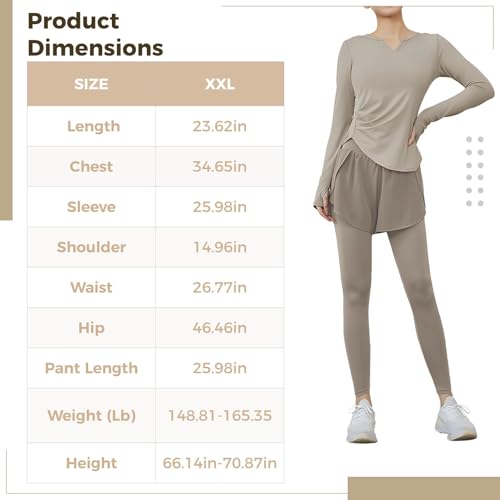 Ensemble d'exercice manches longues en polyester élasthanne S-XXL