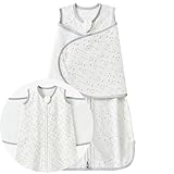 Slumber Buddy Swaddle for Newborn 3-6 Months, Preemie Transitional Zipper Zip Up Stretchy Blanket Baby Girl Boy, Infant Cocoon Warm 1.0 TOG, Baby Sleeping Bag Swaddler