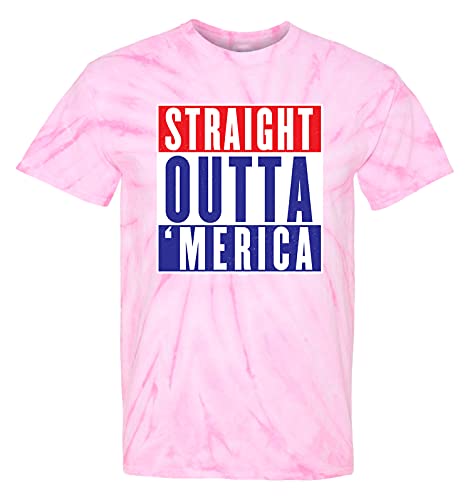 Haase Unlimited Straight Outta Merica - Parody USA Men's T-Shirt