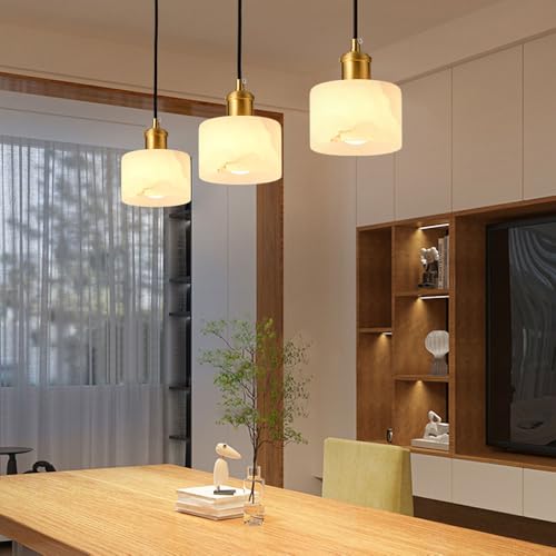 Lámpara colgante moderna de cocina vintage pequeña nube de piedra luz junto a la cama techo 4
