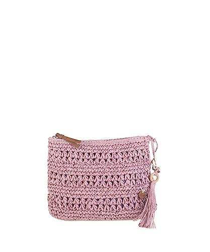 Kbas Bolso bandolera de verano rafia 3182310 (Lila)