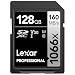Produktbild Lexar Professional 128GB 1066x SDXC UHS-I Card up to 160MB/s Read 120MB/s Write C10 V30 U3, Standard (LSD1066128G-BNNNG)