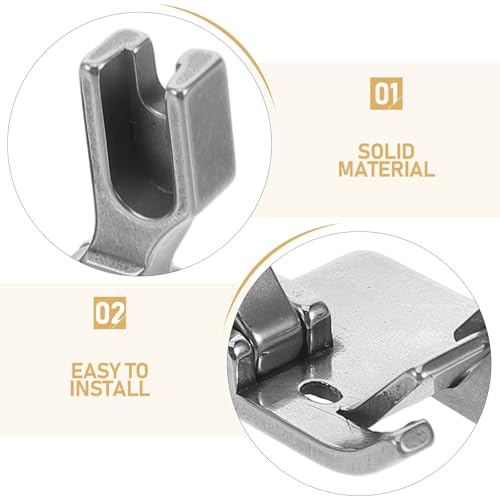 Pie prensatelas industrial ajustable para dobladillo miniatura 3