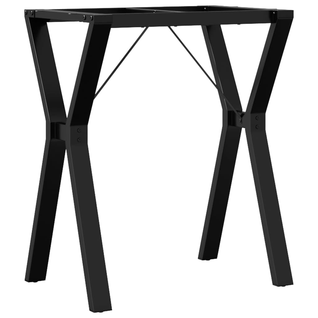 Y-frame Gambe per tavolo da pranzo, 60x40x73 cm Acciaio verniciato a