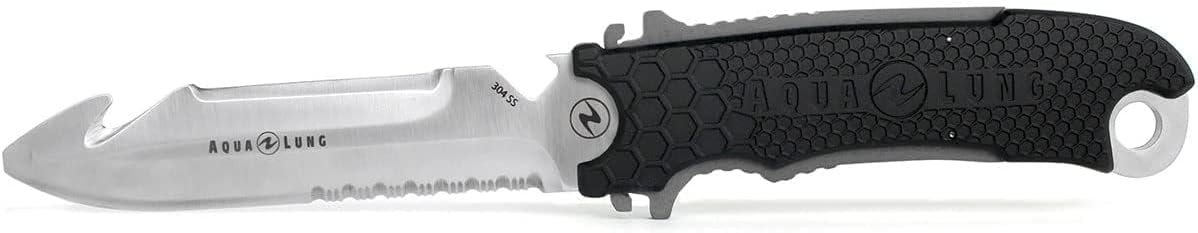 Aqualung Big Squeeze Knife - Sheeps Foot Blade