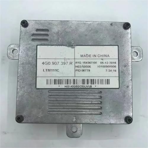 Unidad de control 4G0907397K con estándar original para ópticas de automoción