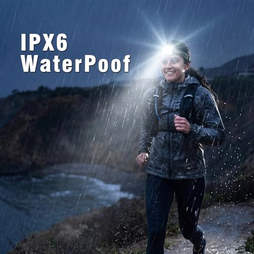 Lampe frontale LED CREE haute performance étanche IPX6 avec gradation continue - 3