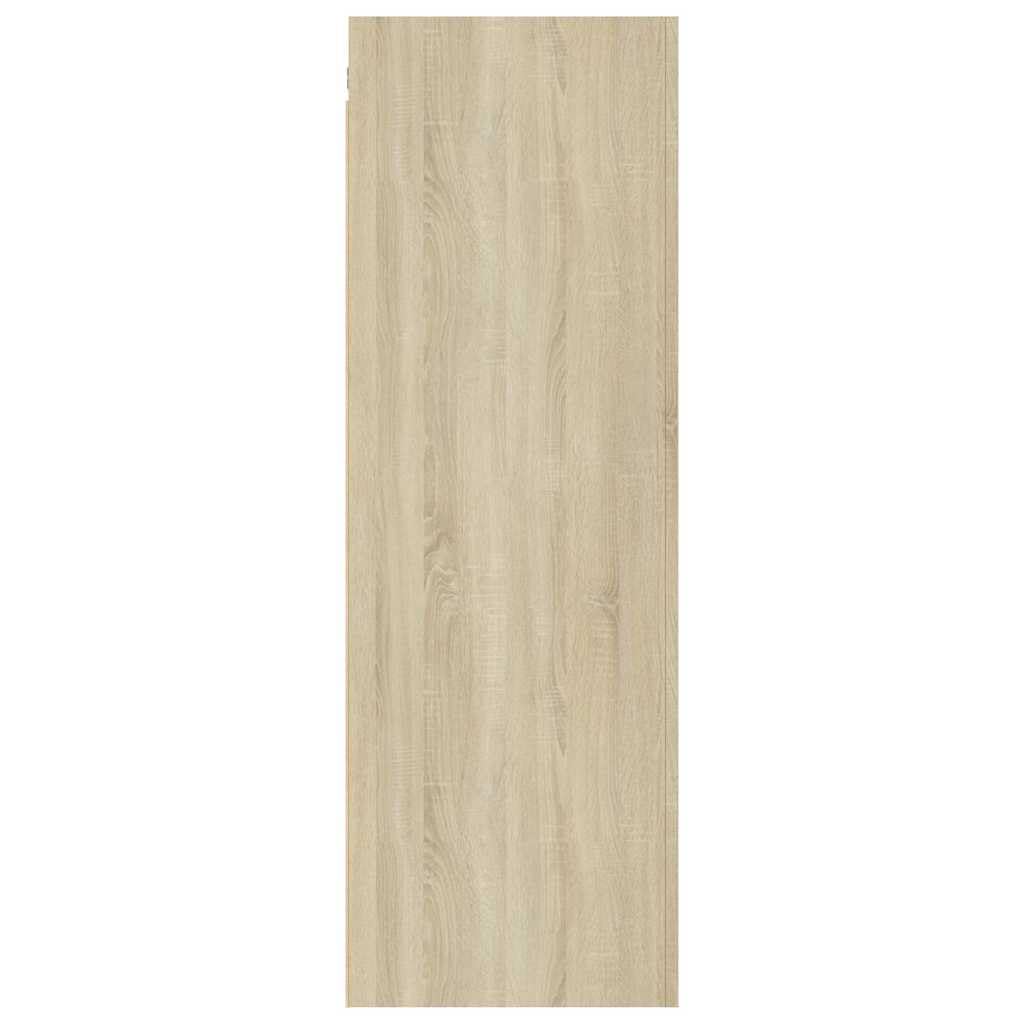 Wisząca ścienna Szafka TV dąb sonoma 30 5x30x90 cm