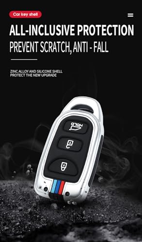 Coque de clé Hyundai Accent Elantra boîtier télécommande 2 3 boutons plip - 7