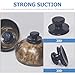 VANZACK Singing Bowl Replacement Part 2pcs Buddha Sound Bowl Lifting Handles Replacement Suction Cups for Singing Bowl Suction Cup Handle