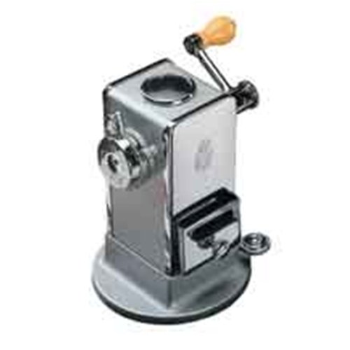 El Casco Pencil Sharpener With Base / Side Load Metallic Grey And Chrome M-430CG
