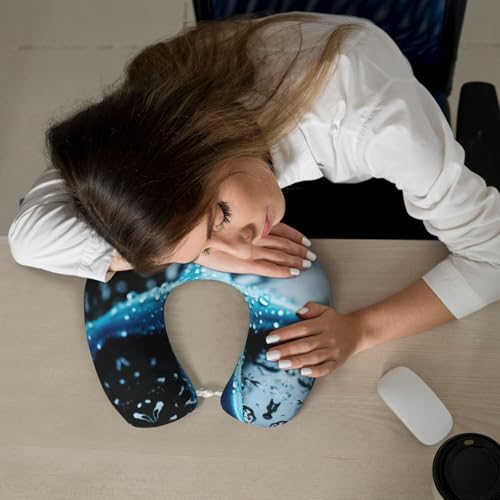 Almohada espuma viscoelástica cuello U 25 cm x 30 cm miniatura 7