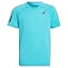 adidas Unisex-Child Club Tennis T-Shirt Lucid Cyan Large