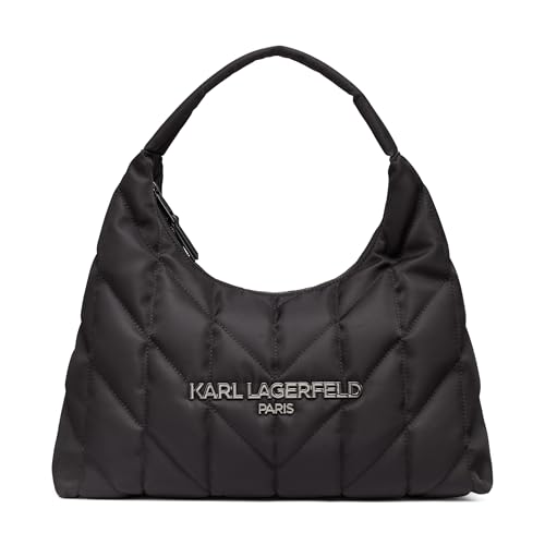 Image of KARL LAGERFELD Women's Voyage Hobo Bag With Logo