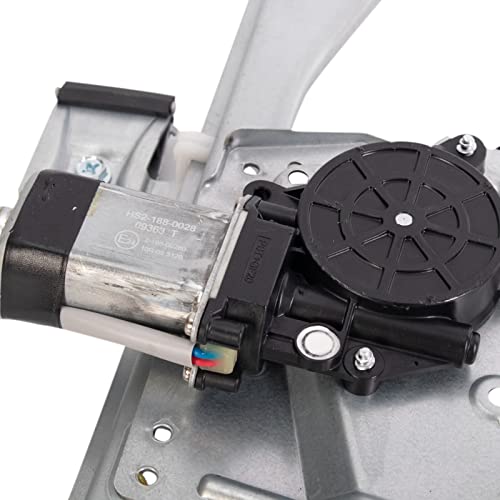 Image of TRQ Front Right Power Window Regulator & Motor Assembly Passenger Side Compatible with 2002-2007 Buick Rendezvous 2001-2005 Pontiac Aztek