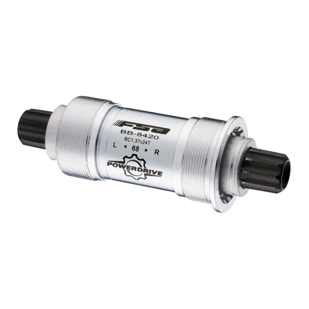 Boîtier de pédalier FSA Power Drive X argent rigide 113mm - 2