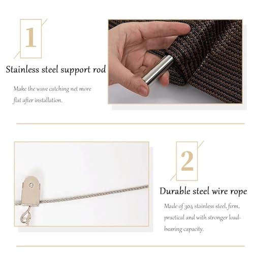Auvent de rechange personnalisé imperméable pour tonnelle rétractable 2,2x4m - 5