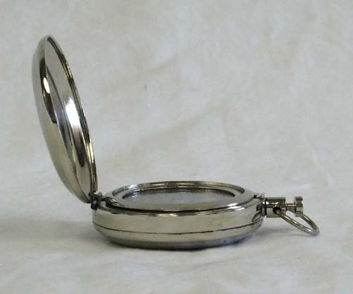 Brújula de bolsillo de latón, regalo para esposo, aniversario, regalo de boda para él miniatura 2