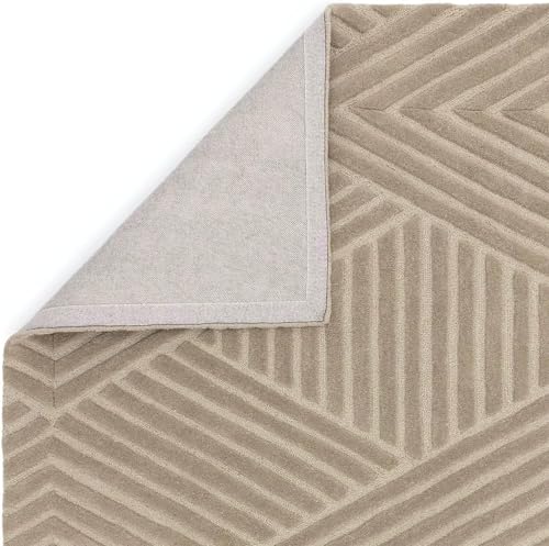 Image of Woolen Modern Collection Tufted Carpet for Living Room Bedroom and Hall Size 8 x 10 Feet Color Multi-5