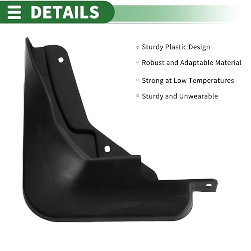 Image of Motoforti Mud Flaps Splash Guards Mud Guards for Buick Electra E4 2023-2024 W /Mount Accessories