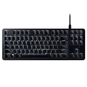 Razer Blackwidow Lite: Silent And Tactile Gaming Keyboard - Compact With Detachable Cable - Tenkeyless Design - Razer Orange Switches