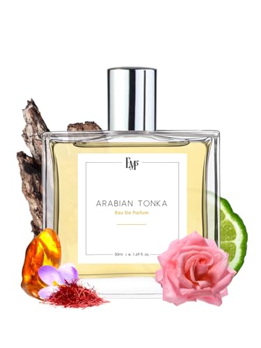 Image of EM5 Arabian Tonka Unisex Perfume | EDP Spray for Men & Women | Amber Sweet Warm & Spicy | Strong & Long Lasting Fragrance | Luxury Gift for Him /Her