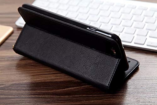 Image of ClickCase for Realme Narzo 20 pro Flipper Series Leather Wallet Flip Case Kick Stand with Magnetic Closure Flip Cover for Realme Narzo 20 pro (Black)