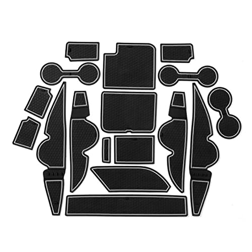 Tapis antidérapant de console centrale Kia Forte K3 doublure anti-bruit