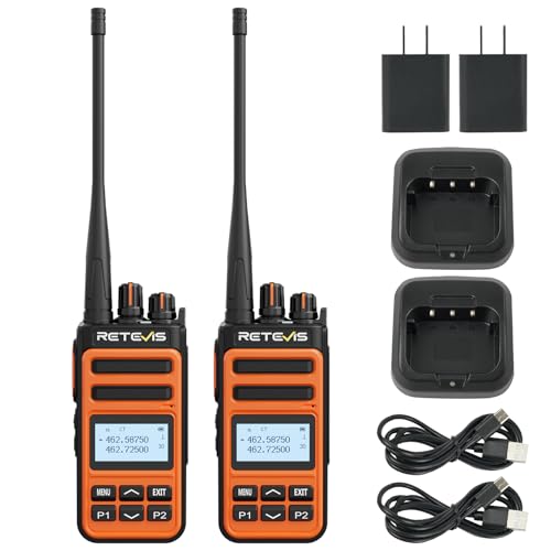 Image of Retevis C6B GMRS Two-Way Business Radios Long Range, Fast-Charging, 2 Pack