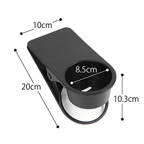 Ouomm テーブルのカップホルダークリップ ドリンクホルダーテーブルのカップホルダータンブラーマグキャンプ用品卓越した使いやす屋外のキャンプカーbbq ブラック ブラック 家居 厨具 家装 收纳用品 Whenbuy Jchere Com