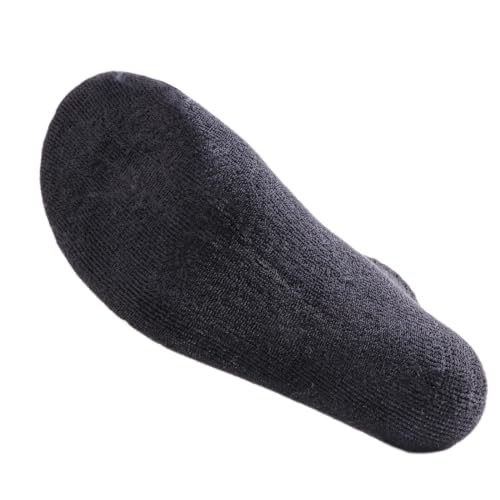 Men's Socks Black/White Cotton Cushioned Training Athletic Crew Socks Breathable Wicking Work Socks For Men, 5 Pairs2