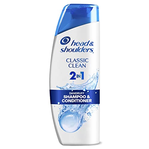 Head & Shoulders Classic Clean 2-in-1 Dandruff Shampoo and Conditioner, 8.45 Fluid Ounce by Head & Shoulders