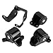 Engine Motor Mount, 4Pcs Aluminum Series Car Engine Mounting Transmission Mount Bracket
