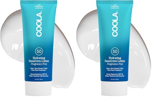 COOLA Organic Sunscreen SPF 50 Sunblock Body Lotion