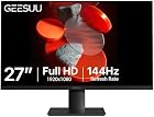 Foto di GEESUU Monitor PC 27 Pollici, Schermo Gaming 144Hz, Monitores con Audio Integrato, Full HD, 1080p, 6ms, HDR, Eye-Friendly, VESA 75x75mm, 99% sRGB, HDMI 2.0 & DP 1.2