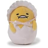 GUND Sanrio Gudetama The Lazy Egg Baby Stuffed Animal Plush, Yellow and White, 4.5