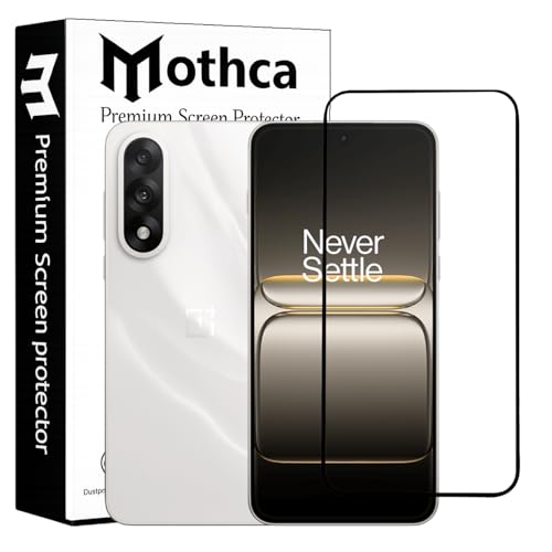 Image of Mothca Military-Grade Tempered Glass Screen Protector Compatible for OnePlus Nord 5 / Ace 5 Ultra with Edge to Edge Coverage - Case Friendly, Anti-Scratch & Bubble-Free Installation Kit