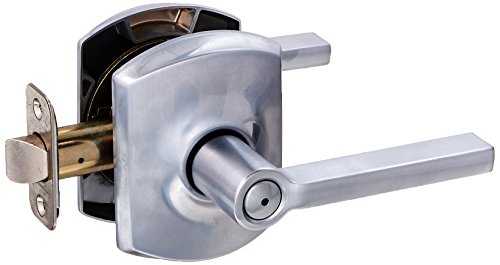 Flash Deals - 50% OFF Schlage Lock Company F40LAT626GRW Latitude Privacy Door Lever Set with Decorative Greenwich Ro, Satin Chrome