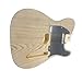 Yinfente DIY Guitar Kit With Basswood Body Maple Neck With Maple Fretboard 6 String DIY Electric Guitar Kit With All Components To Build Your Own Guitar