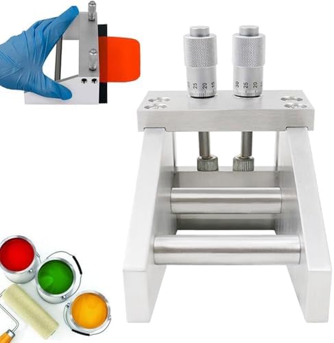 Adjustable Film Applicator Coater, Precision Lab Dr Blade Coating Machine, 2μm Wet Film Thickness Device with Magnetic Suction for Accurate Coating Applications