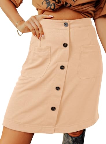 Jupes pour femmes 2024 coupe courte taille haute pour affiner la silhouette