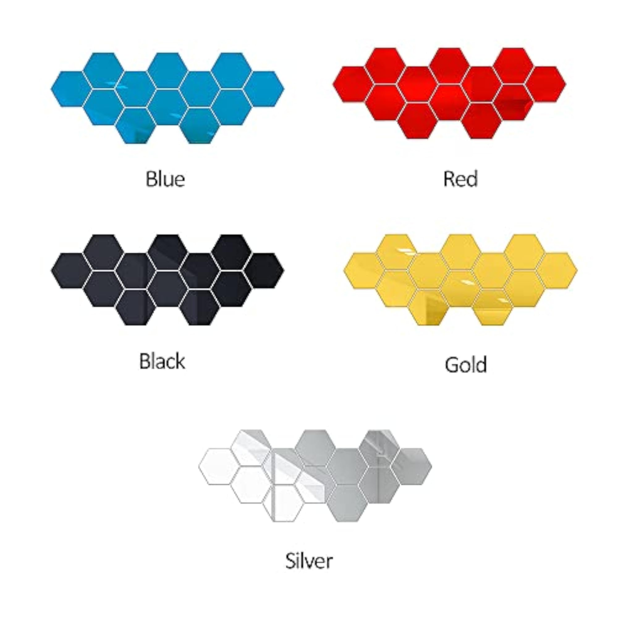 Flexible Reflective Hgonrror Sheets Self-Adhesive Tiles