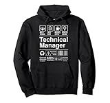 Technical Manager Funny Label